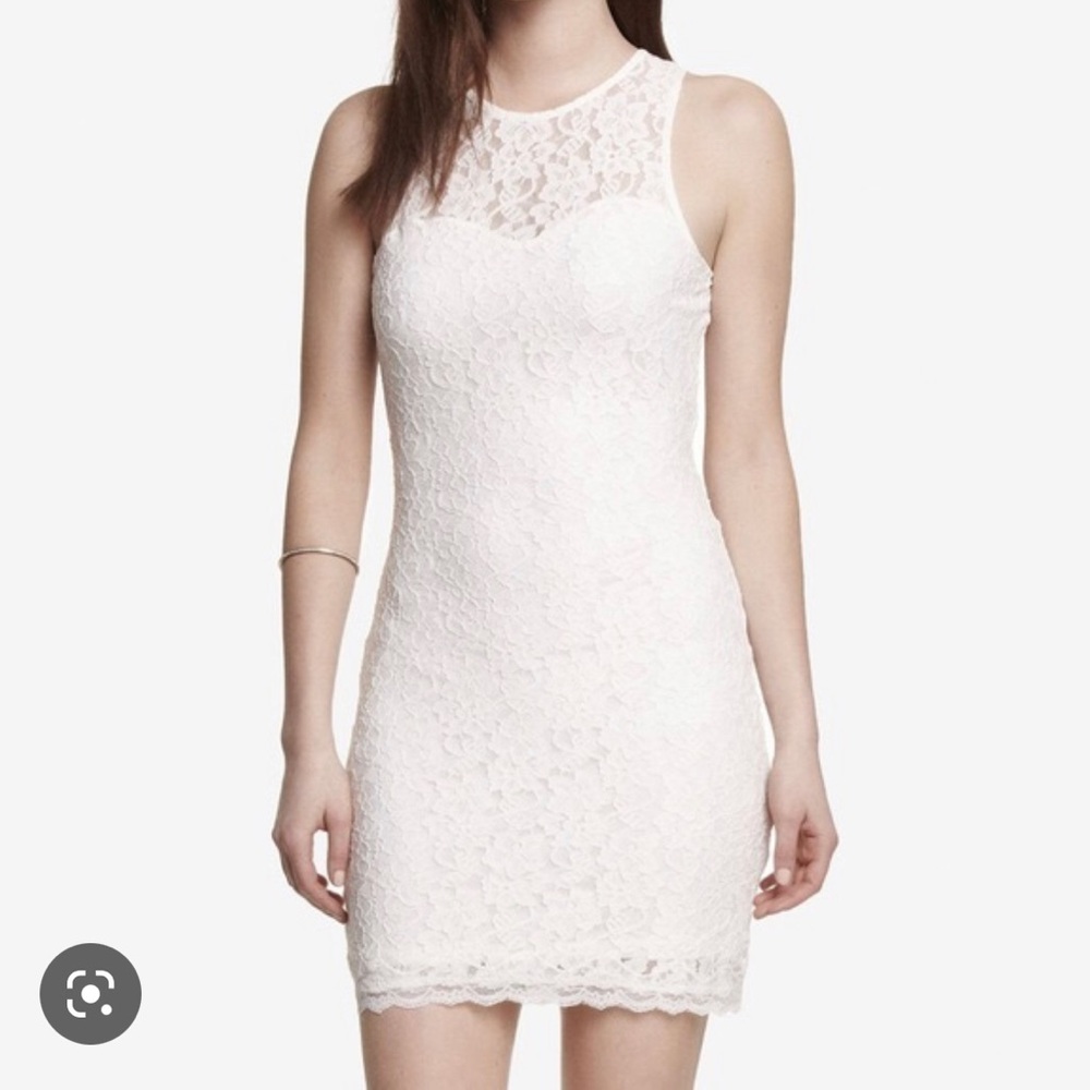Express white dress in xs!